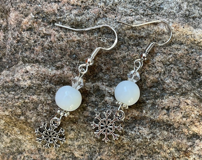 Snowflake Earrings..