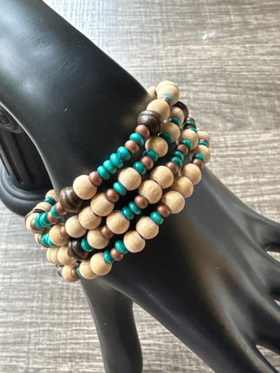 Morse Code Memory Wire Bracelet | Beaded Bracelet | Message in a Bracelet | Support Bracelet |