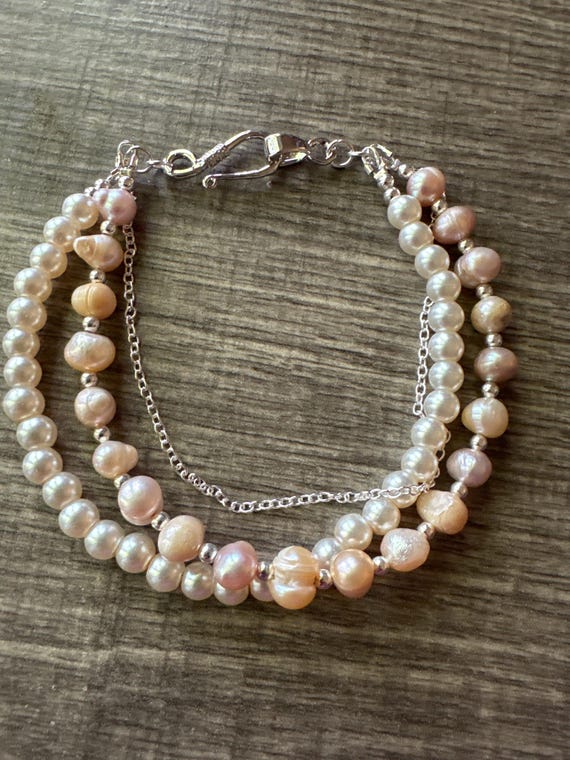 Cultured Pearl Multi-Strand Bracelet