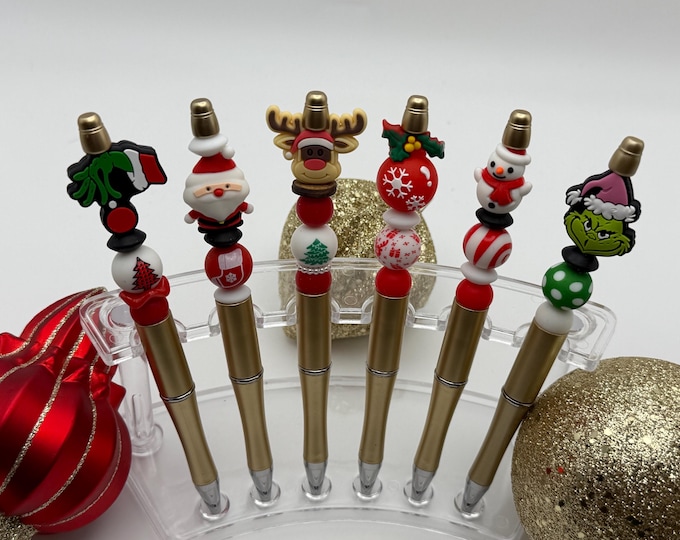 Christmas Silicone Pens | Ballpoint Silicone Pens | Party Favor
