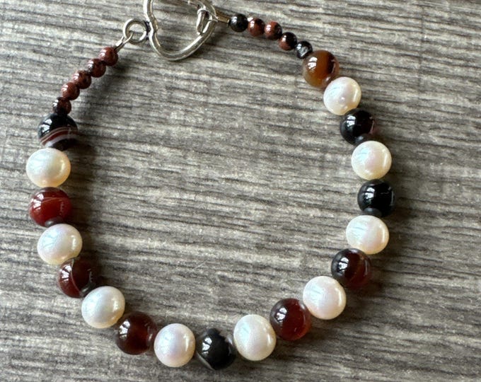 Agate gemstone Bracelet