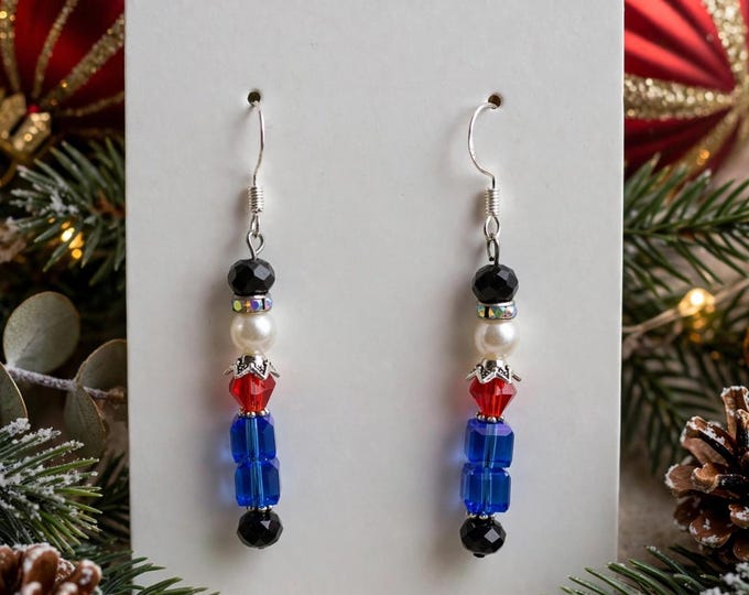 Nutcracker Earrings | Christmas Nutcracker Earrings | Stocking Stuffers