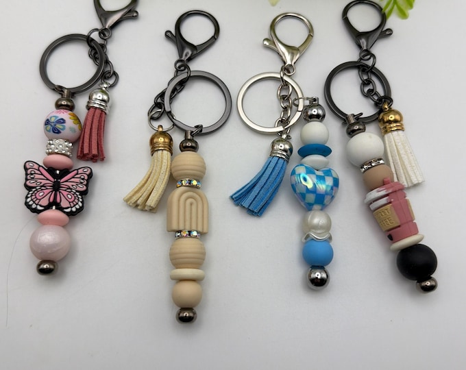 Key Chains | Tumbler Straw Charms | Stanley Cup Accessories | Colorful Key Chain/Straw Charms
