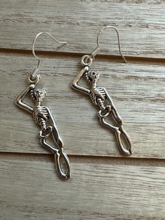 Skeleton Earrings