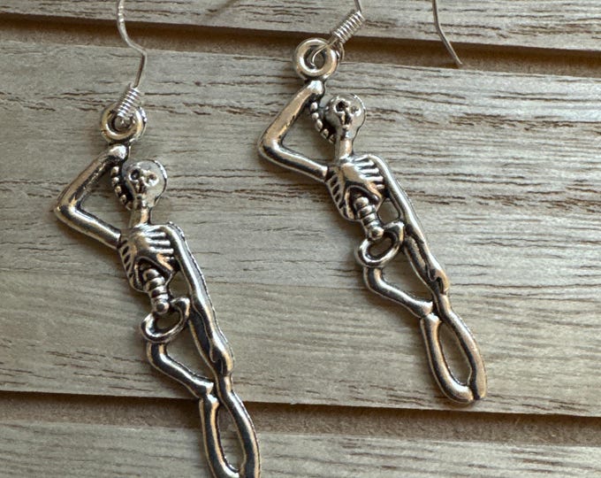 Skeleton Earrings