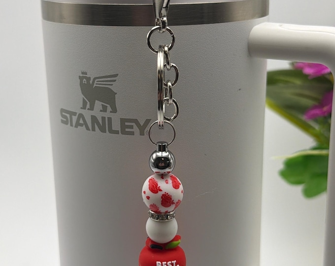 Teacher Straw Charm | Stanley Cup Accessories