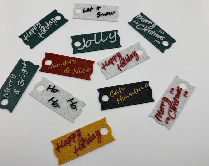 Christmas Stanley Plate | 40oz & 30oz Compatible | Custom Name Stanley | Personalized Stanley | Gifts / Present | FDM/3D-Printed