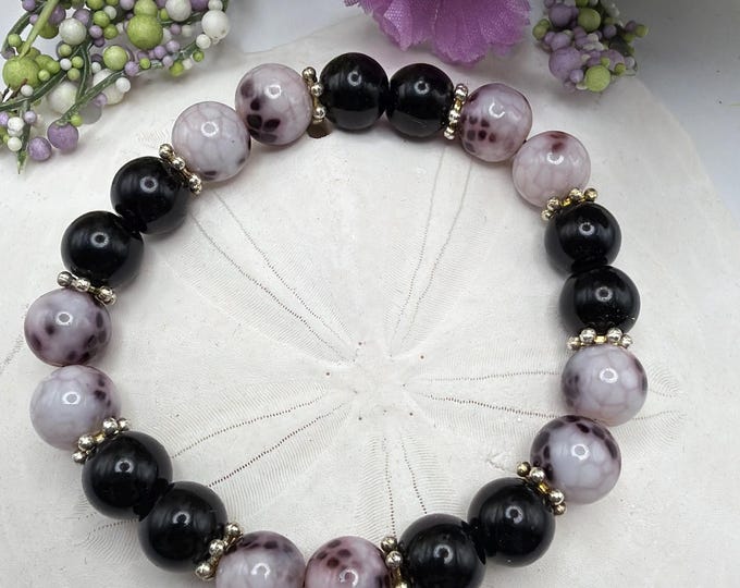 Snakeskin Pattern Stretch Bracelet