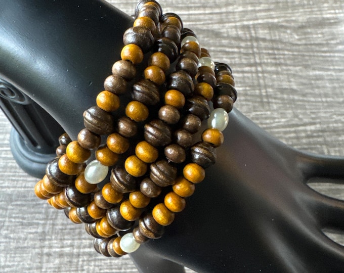 Morse Code Memory Wire Bracelet | Message in a Bracelet | Beaded Bracelet | Support Bracelet