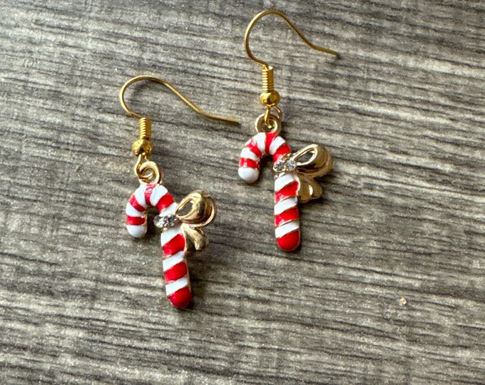 Candy Cane Earrings