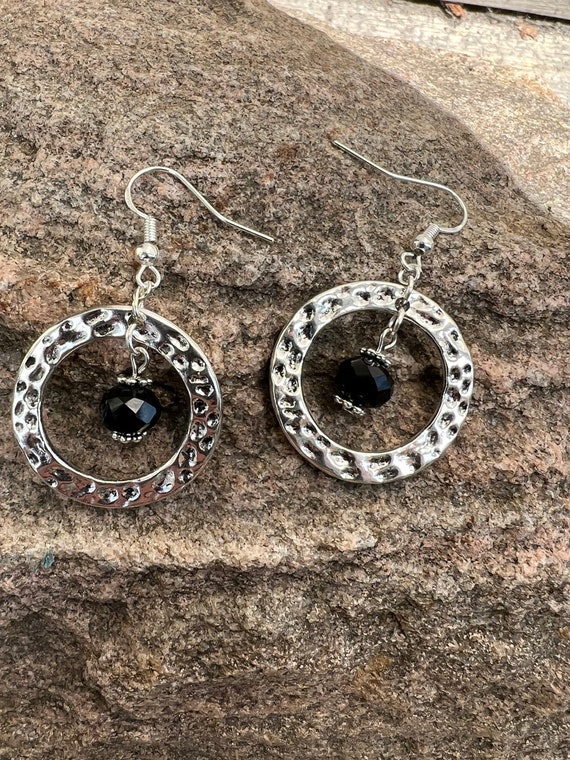 Silver Hoop Earrings