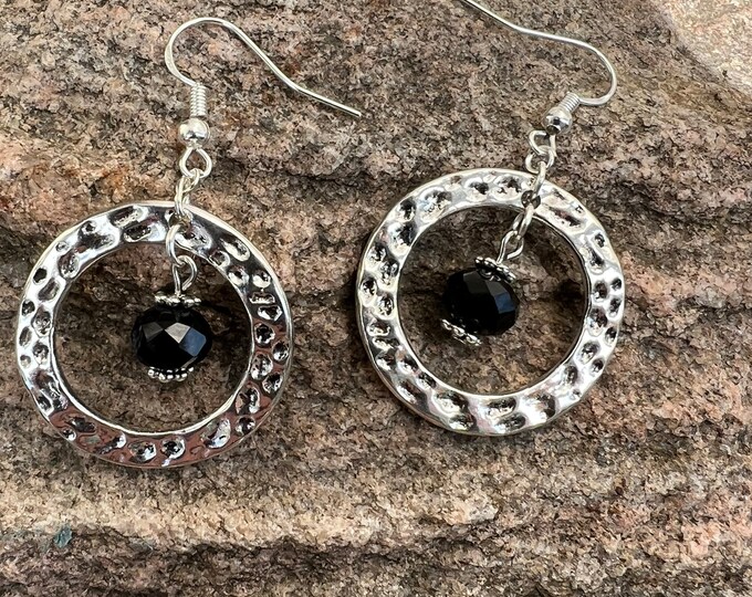 Silver Hoop Earrings