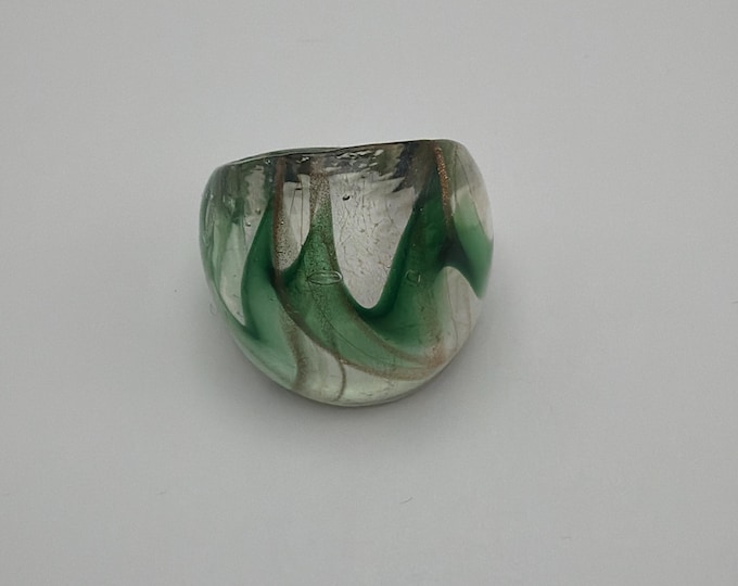 Size 9 - Assorted Glass Rings | Murano Glass Inspired Glass Rings