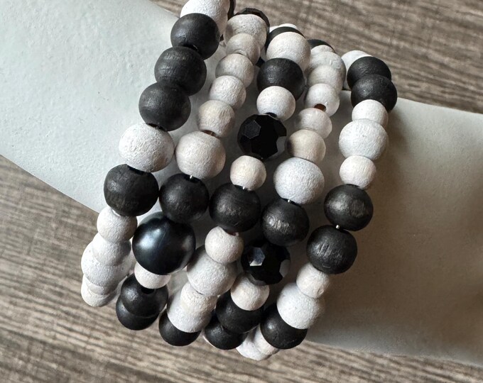 Morse Code Memory Wire Bracelet | Message in a Bracelet | Beaded Bracelet | Support Bracelet