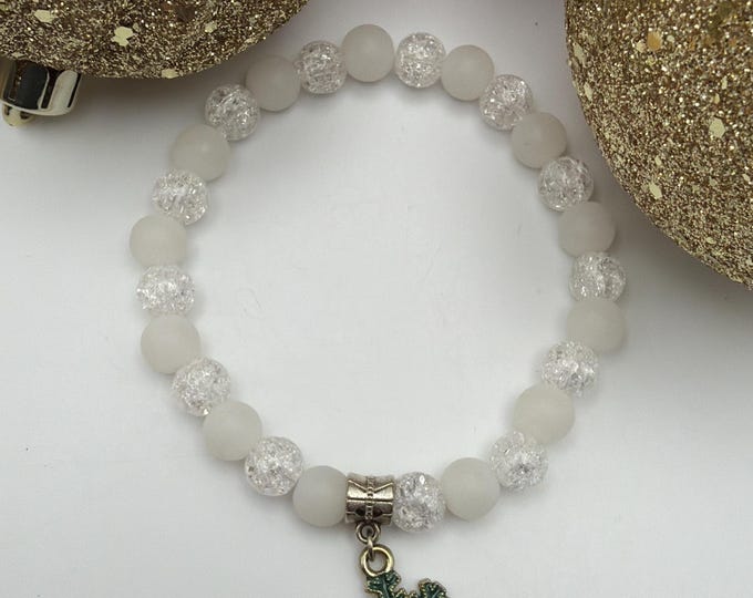 Snowflake Charm Bracelet | Holiday Bracelet | Christmas Bracelet
