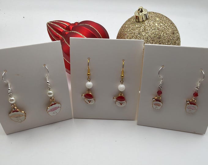 Santa Earrings | Christmas | Earrings