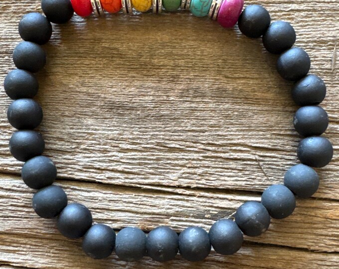 Pride Bracelet | Stretch Bracelet | Rainbow Bracelet