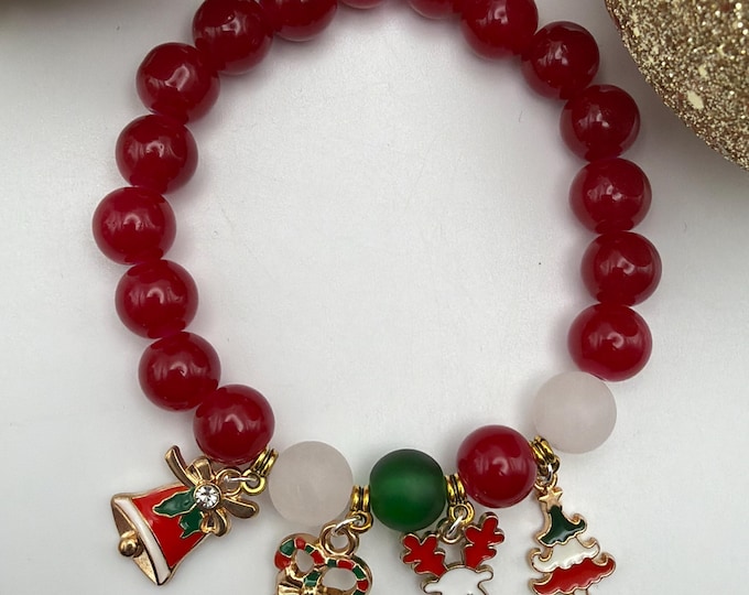 Christmas Charm Bracelet | Holiday Bracelet
