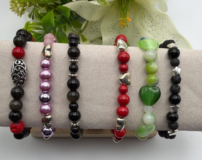 Bad Ass - Morse Code | Stretch Bracelet | Message in a Bracelet | Beaded Bracelet | Quote Bracelet