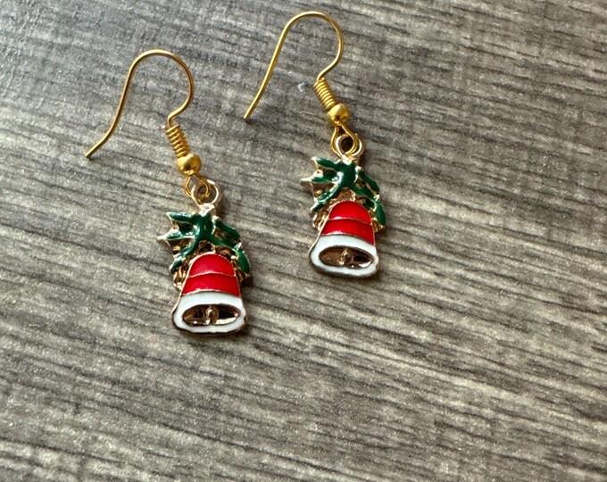 Bell Earring | Christmas Bell Earrings | Stocking  Stuffers
