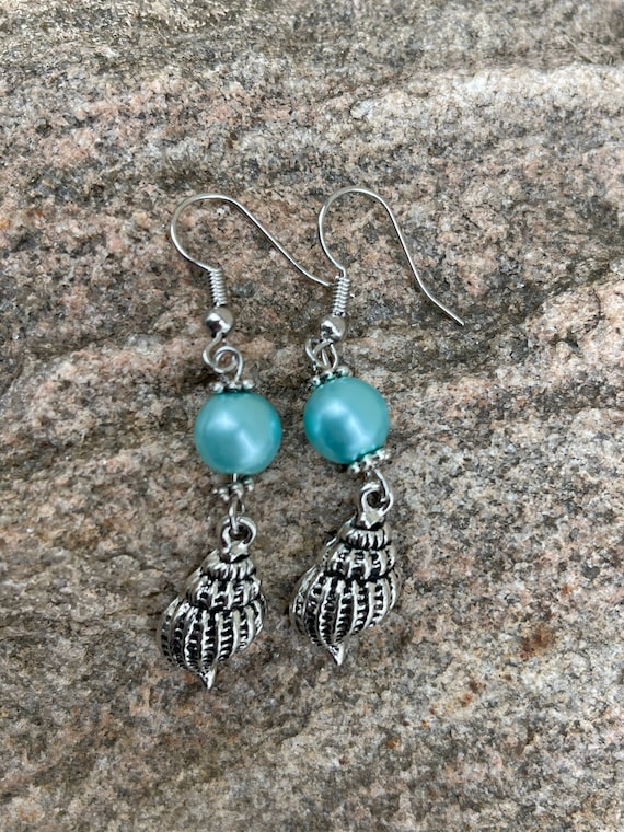 Conch Shell Earrings