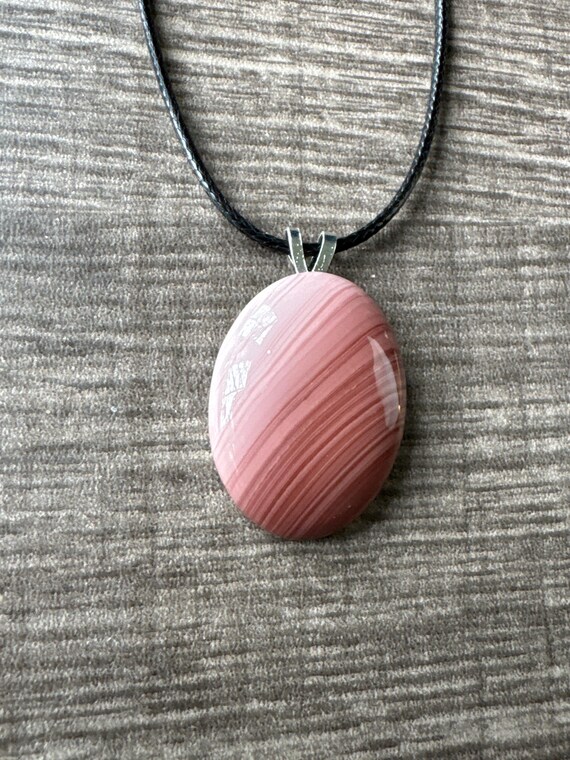 Imperial Jasper Cabochon Pendant | Jasper Pendant Necklace