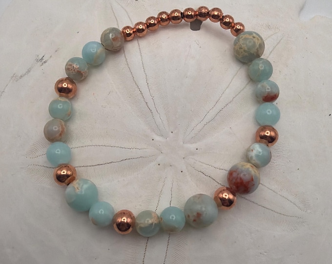 Bad Ass - Morse Code | Stretch Bracelet | Message in a Bracelet | Beaded Bracelet | Quote Bracelet | Gemstone