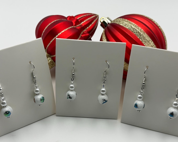 Christmas Earrings | Reindeer, Stocking, Christmas Tree, Bell & Snowflake | Stocking Stuffers