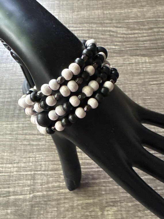 Morse Code Memory Wire Bracelet | Beaded Bracelet | Message in a Bracelet | Support Bracelet
