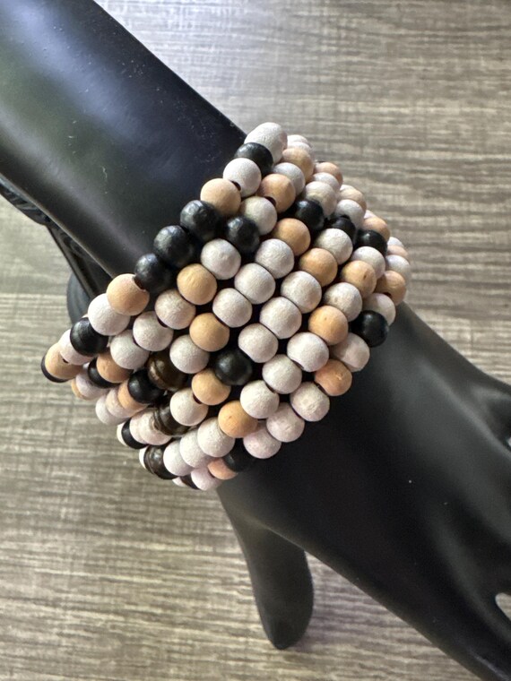 Morse Code Memory Wire Bracelet | Beaded Bracelet | Message in a Bracelet | Quote Bracelet |
