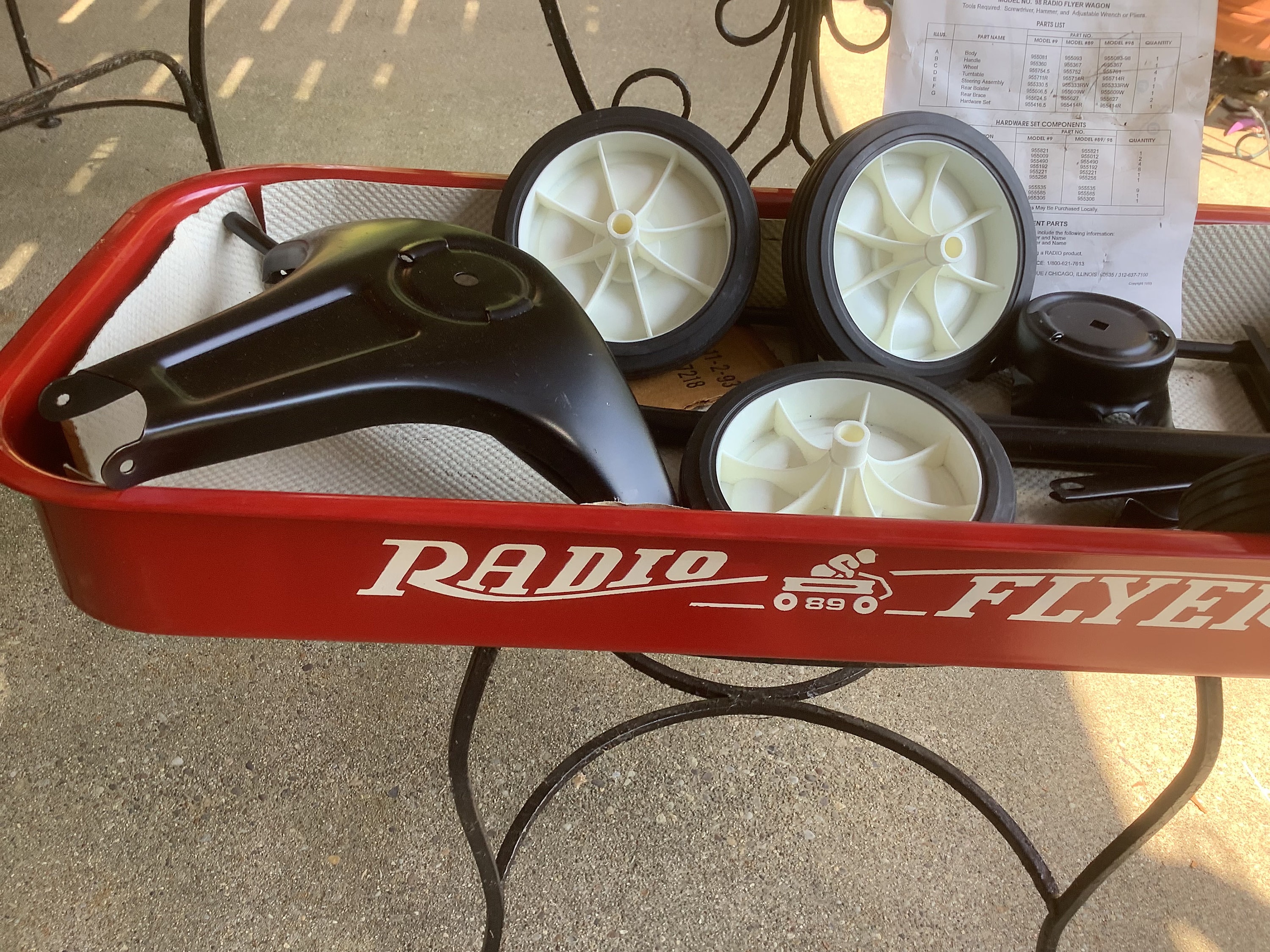 その他 Radio Flyer model #89 Radio Flyer 89 Wagon - Red | eBay