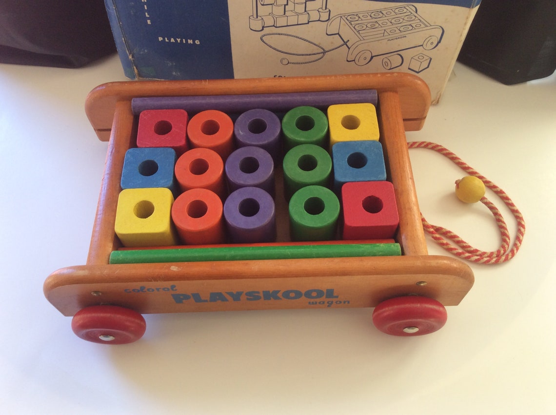 coloroll playskool wagon