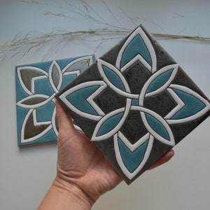 Handpainted original spanish tiles, bathroom tiles, backsplash tiles, unique tiles, spanish mural, art wall decoration, andalusian tiles