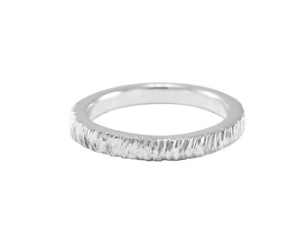 Texture ring 925 Sterling silver, unisex ring, mens ring womens ring