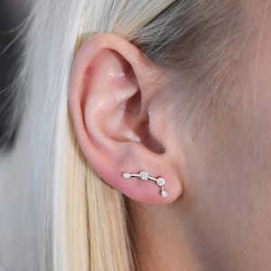 Aries Zodiac Earrings - Christmas Gift - Celestial Jewelry - Bridesmaid Gifts - Birthday Gift for Her - Zodiac Jewelry - teen girl gift
