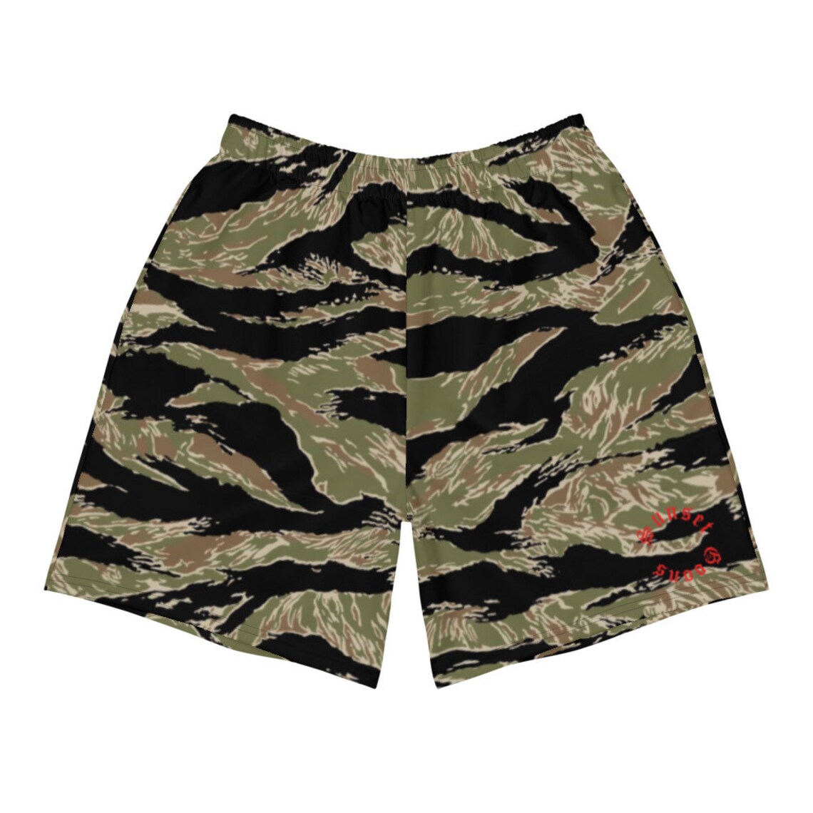 Men's Tiger Stripe Shorts Etsy