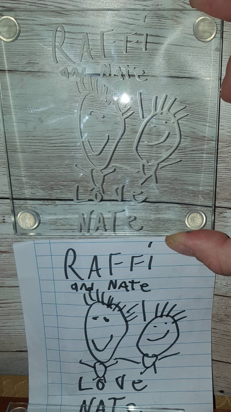 personalised gifts with child's drawing