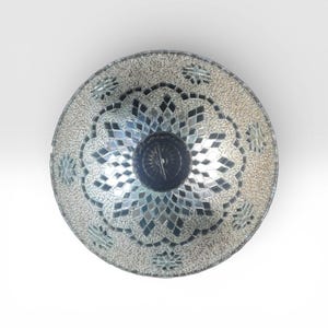 Handmade Turkish Mosaic Flush Mount Ceiling Lamp: Star Light image 3