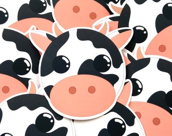 Milky Moo Matte Sticker