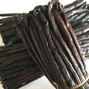 Madagascar Pure Vanilla Beans - Grade A - 10 Vanilla Beans