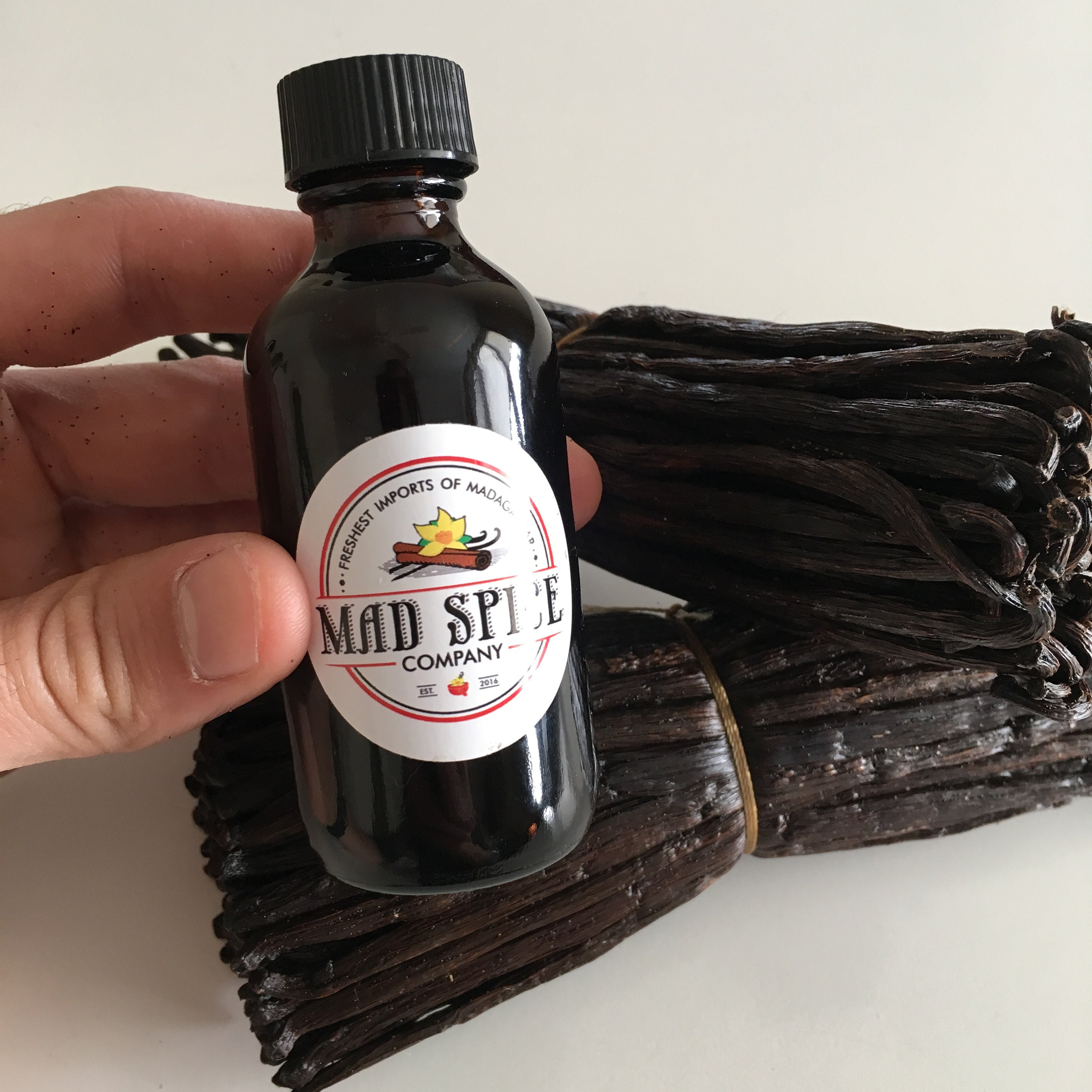 Madagascar Bourbon Vanilla Extract Etsy