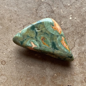 Rainforest Rhyolite Jasper Small Polished piece | 6 grams