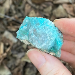 Quantum Quattro Rough Specimen Shattuckite, diopside, malachite, chrysocholla, Quartz, cuprite | Namibia 22 grams