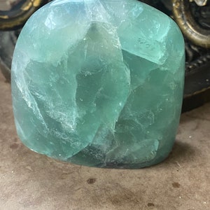 GREEN FLUORITE POLISHED Freeform