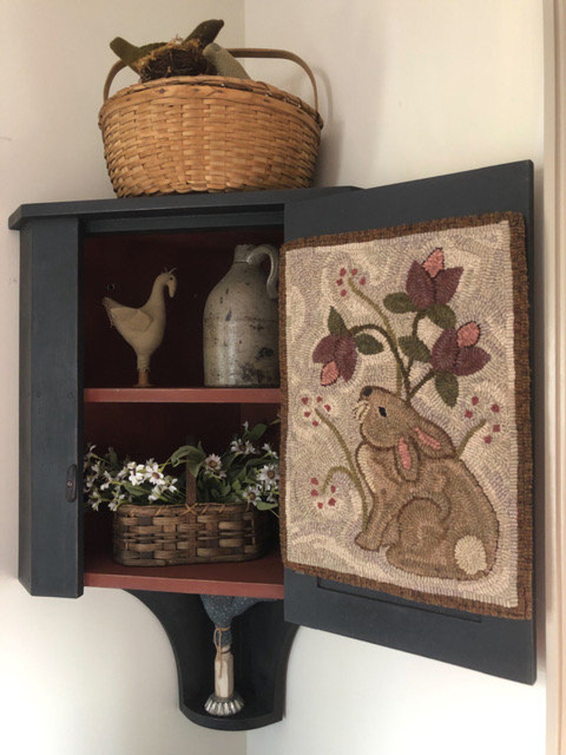 SPRING HAS SPRUNG - Traditional Rug Hooking Pattern Designed by Therese ...