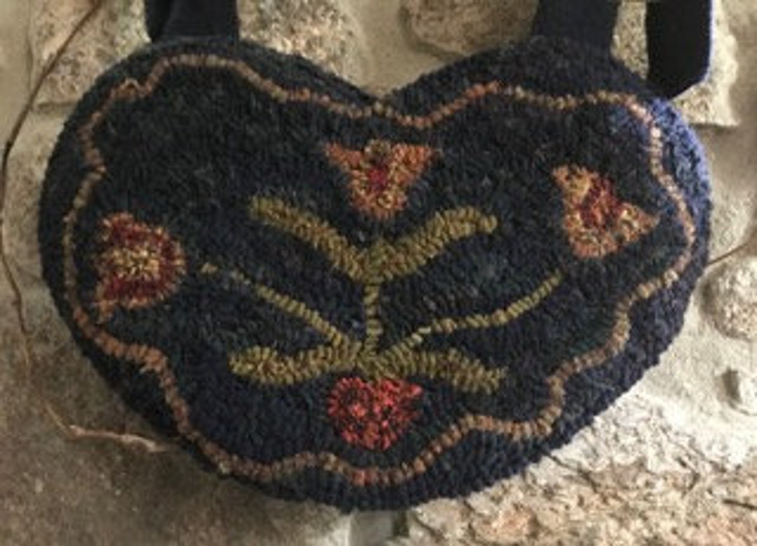 Heart 'n Tulips Rug Hooking Pattern - Etsy
