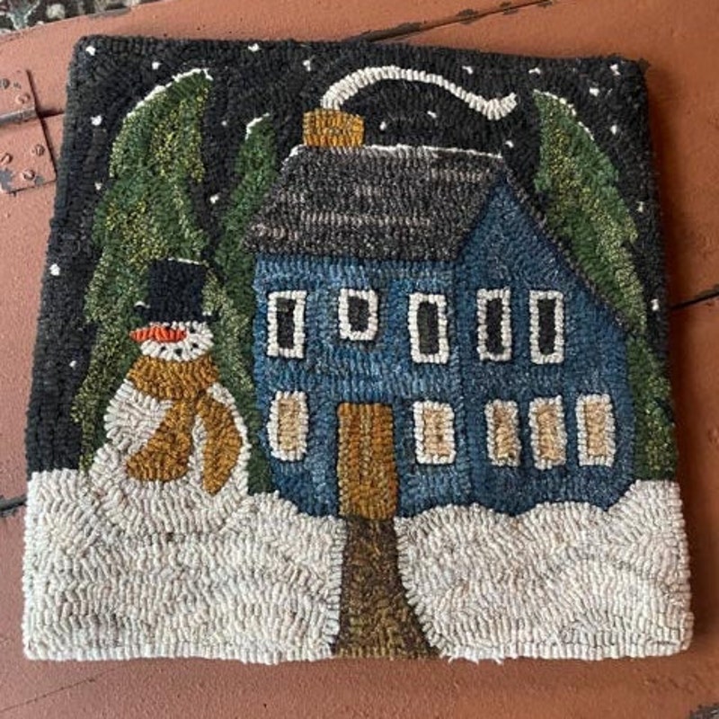 Town Rug Pattern Rug Hooking Patterns - Etsy Canada