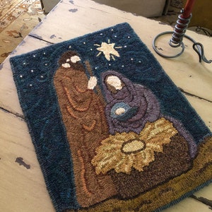CHRISTMAS FAMILY - Rug Hooking Pattern Designed by Therese Shick