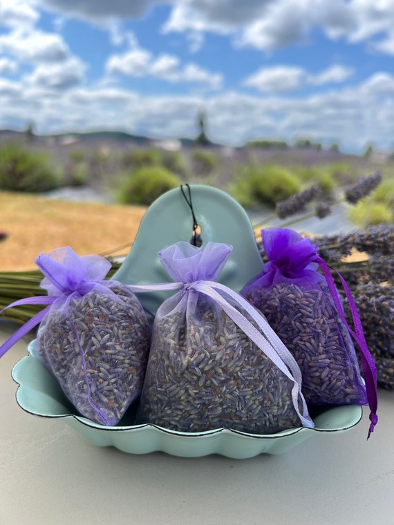 Sacchetti di Lavanda. Sacchetti profumati. Lavanda in sacchetti di sto