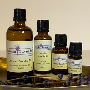 Grosso Lavender Essential Oil: Home Grown, 100% Natural